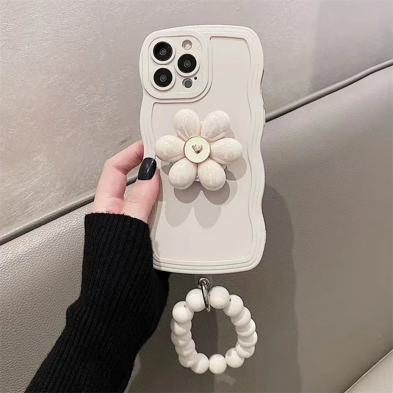 Flower Bead Phone Case