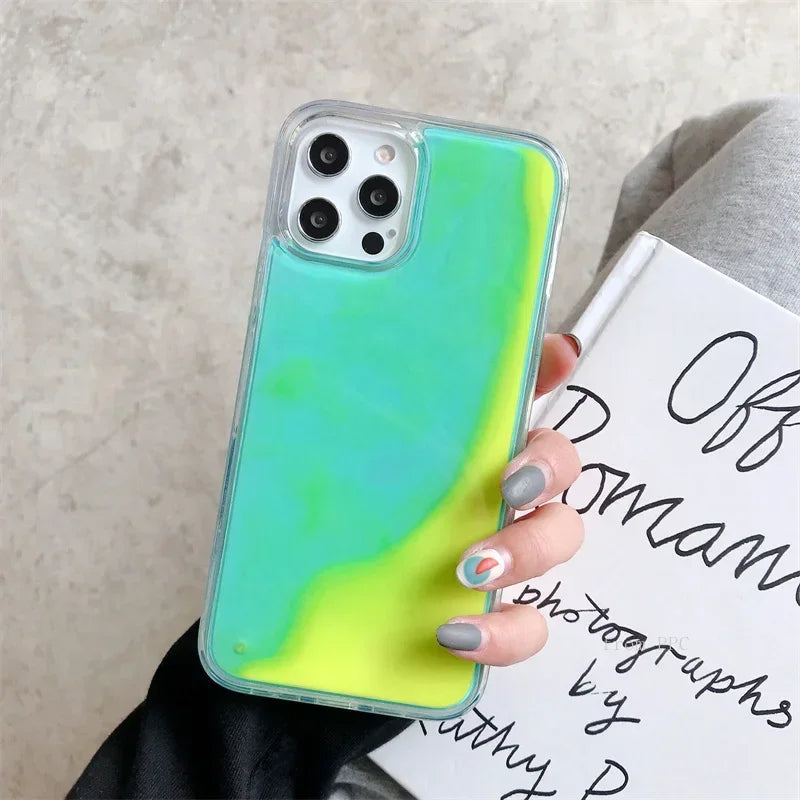 Luminous Quicksand Phone Case