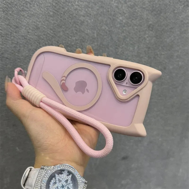 3D Cat Ears Phone Case