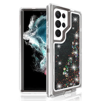 Glitter Quicksand 3 Layer Phone Case