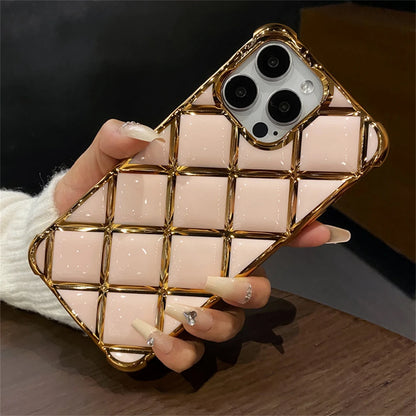 Luxury Lattice Phone Case