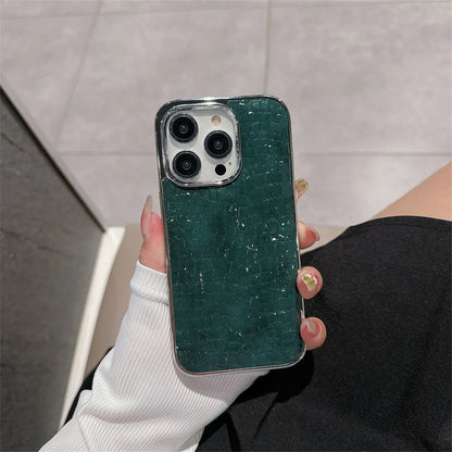 Glossy Crocodile Pattern Case
