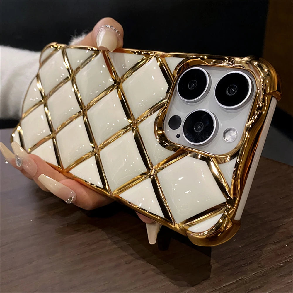 Luxury Lattice Phone Case