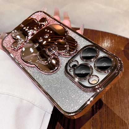 Gradient Kitty Kickstand Phone Cover