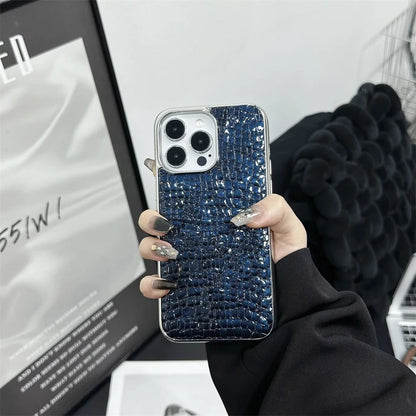 Glossy Crocodile Pattern Case