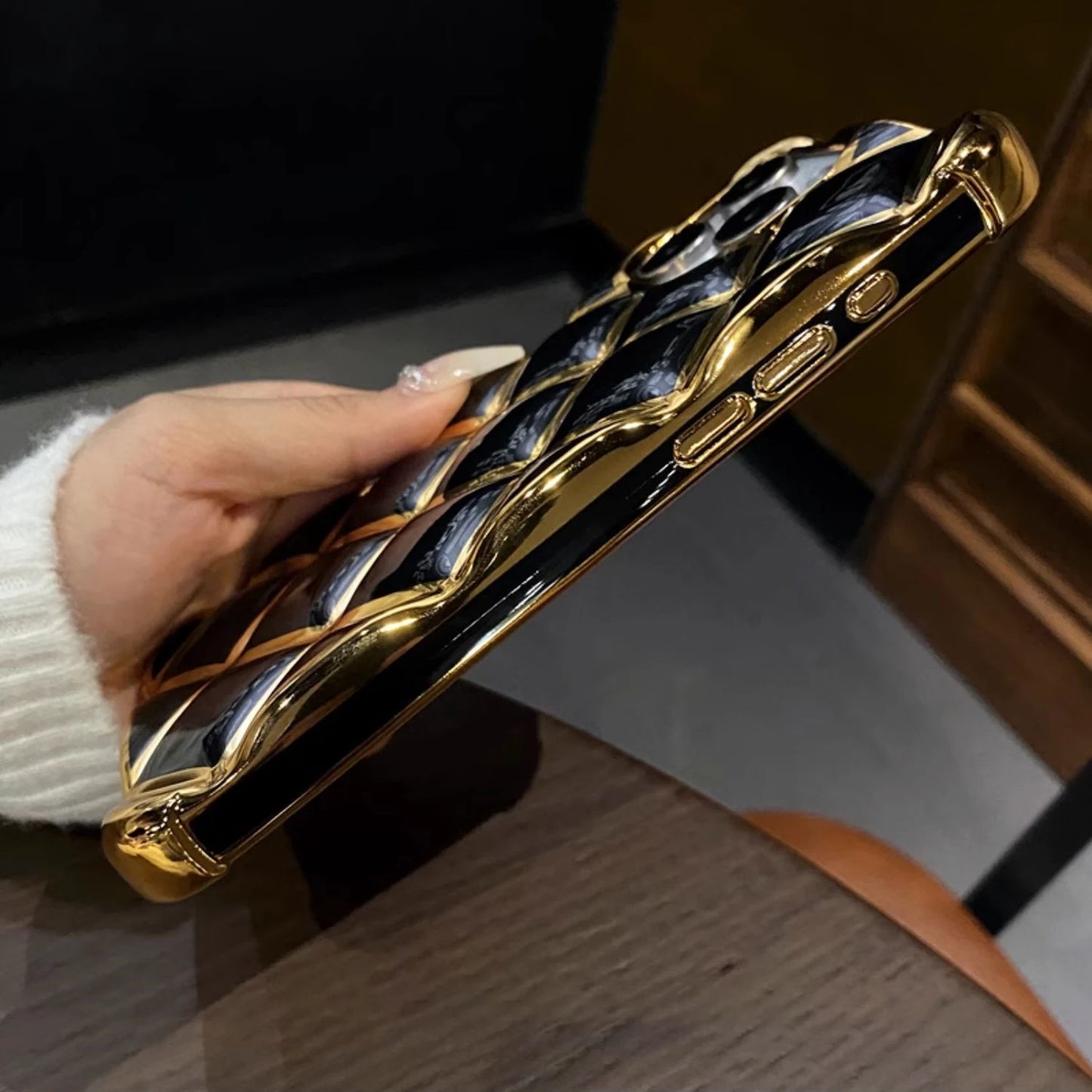 Luxury Lattice Phone Case